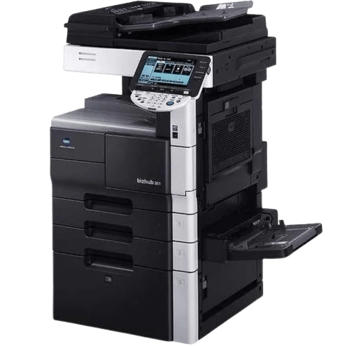 Konica Minolta bizhub C458 colour laser printing machine